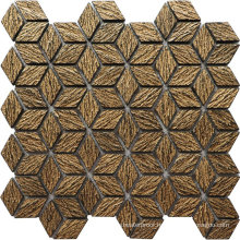 Rhombus Shape 3D Wall Resin Mosaic Tile